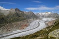 Aletsch Glacier Royalty Free Stock Photo