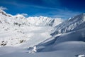 Aletsch Gletscher/Aletsch Glacier Royalty Free Stock Photo