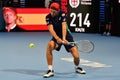 Tennis Internationals Next Gen ATP Finals - Tournament Round - Alex De Minaur vs A. Davidovich Fokina Royalty Free Stock Photo