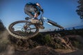 Alex Grediagin at The Lair Jump Park in Bend, Oregon Royalty Free Stock Photo