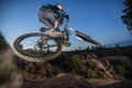 Alex Grediagin at The Lair Jump Park in Bend, Oregon Royalty Free Stock Photo