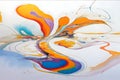 Alex Janvier abstract Landscape generated by Ai Royalty Free Stock Photo