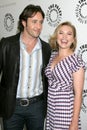 Alex O'Loughlin,Sophia Myles Royalty Free Stock Photo