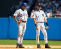 Alex Rodriguez and Derek Jeter Royalty Free Stock Photo