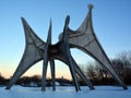 The Alexander Calder sculpture L`Homme