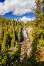 Alexander Falls, British Columbia, Canada Royalty Free Stock Photo