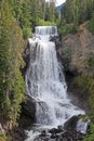 Alexander falls, Callaghan Valley, Canada Royalty Free Stock Photo