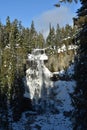 Alexander Falls, Whistler, British Columbia, Canada Royalty Free Stock Photo