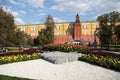 Alexander Garden and Moscow Kremlin