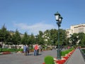 Alexander Garden in Moscow, Russia