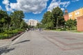 Alexander gardens in Moscow Royalty Free Stock Photo