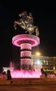 Alexander the Great Monument in Skopje. Macedonia Royalty Free Stock Photo