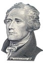 Alexander Hamilton portrait Royalty Free Stock Photo