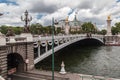 Alexander III Bridge Paris France Royalty Free Stock Photo
