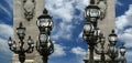 The Alexander III bridge - Paris, France Royalty Free Stock Photo