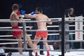 Alexander Mischenko versus Timur Aylyarov Royalty Free Stock Photo