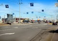 Alexander Nevsky Bridge in St. Petersburg.