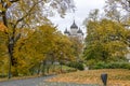 The Alexander Nevsky Cathedral, an orthodox church and Medieval defense tower in the Tallinn Old Town, Estonia Royalty Free Stock Photo