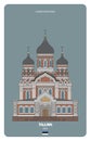 Alexander Nevsky Cathedral in Tallinn, Estonia Royalty Free Stock Photo