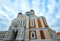 The Alexander Nevsky Cathedral (Tallinn, Estonia). Royalty Free Stock Photo