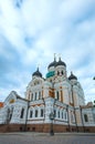 The Alexander Nevsky Cathedral (Tallinn, Estonia). Royalty Free Stock Photo