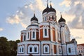 Alexander Nevsky Cathedral, Tallinn, Estonia Royalty Free Stock Photo
