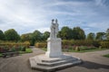 Alexander and Olympias statue at Schonbrunn Palace Gardens - by Johann Wilhelm Beyer - Vienna, Austria