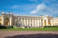 Alexander Palace on a sunny July day. Tsarskoye Selo Royalty Free Stock Photo