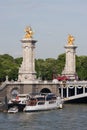 Alexander`s third bridge in Paris