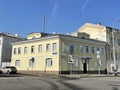 Moscow, Russia, March, 21, 2024. 33 Alexander Solzhenitsyn Street, building 2 - historical building