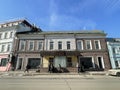 Moscow, Russia, March, 21, 2024. 46 Alexander Solzhenitsyn Street, Moscow, built in 1887