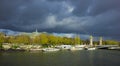 Alexander the Third bridge, Paris Royalty Free Stock Photo