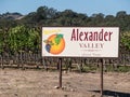 Alexander Valley, California