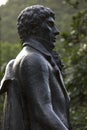 Great naturalist Alexander Von Humboldt statue in Humboldt museum in Venezuela Royalty Free Stock Photo