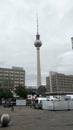 Alexanderplatz Berlin TV tower Fernsehturm nice view