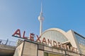 Alexanderplatz, at central Mitte district of Berlin.