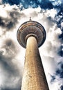 Alexanderplatz Tower in Berlin on a summer day, Germany