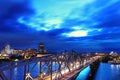 Alexandra Bridge in Ottawa, Canada Royalty Free Stock Photo