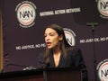 Alexandra Ocasio-Cortez at National Action Network Conference Royalty Free Stock Photo