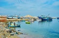 The fishing port of Alexandria, Egypt