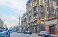 El Labban neighborhood of Alexandria, Egypt Royalty Free Stock Photo