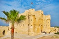 The stone fort, Alexandria, Egypt Royalty Free Stock Photo