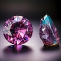 Alexandrite: A gemstone that changes from emerald green to purplish-red under incandescent light