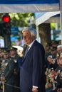 ALEXANDROUPOLI, GREECE-MAY 14, 2018:Greek President Prokopis Pavlopoulos. Selebration Of Alexandroupoli Independence Day Parade.