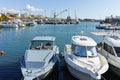 Anoramic view of Port and town of Alexandroupoli, Greece