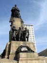 Alexandru Ioan Cuza statue Royalty Free Stock Photo