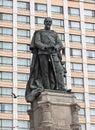 Alexandru Ioan Cuza statue Royalty Free Stock Photo