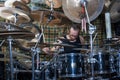 Alexey Bobrovsky melodic drumming Royalty Free Stock Photo