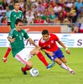 Alexis Sanchez in action Royalty Free Stock Photo