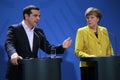 Alexis Tsipras, Angela Merkel